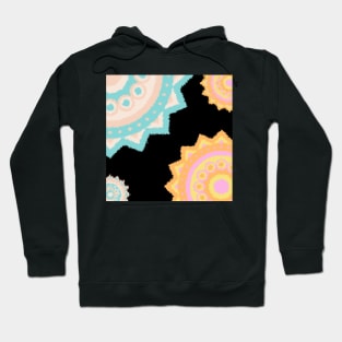 Pencil Stroke of Various Colorful Mandalas Hoodie